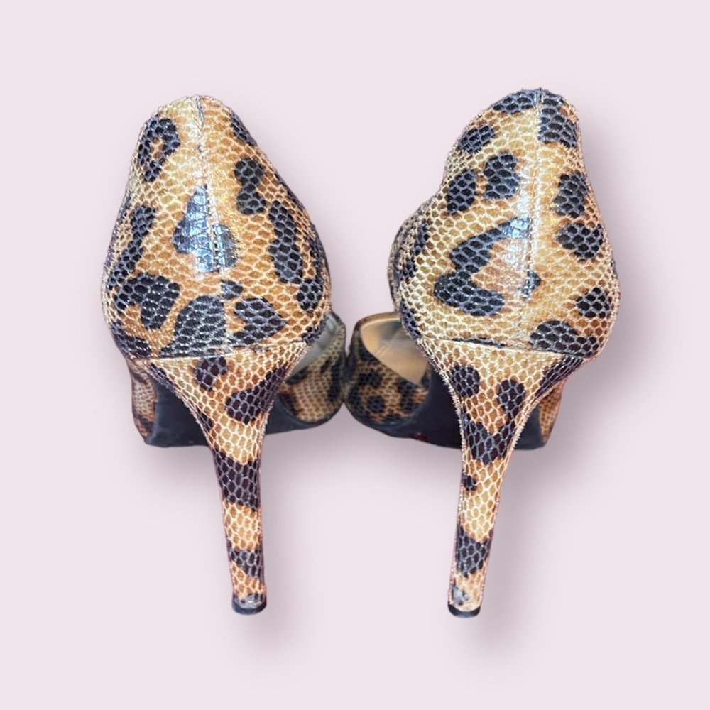 💵SOLD💵 Jessica Simpson Leopard Heels - Picture 3 of 5